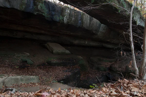 Rockbridge State Nature Preserve Ohio — Foto de Stock