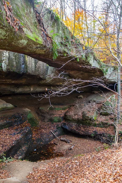 Naturreservat Vid Rockbridge State Ohio — Stockfoto