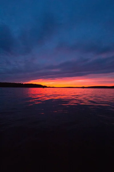 Sceny Nad Jeziorem Seneca Ohio — Zdjęcie stockowe