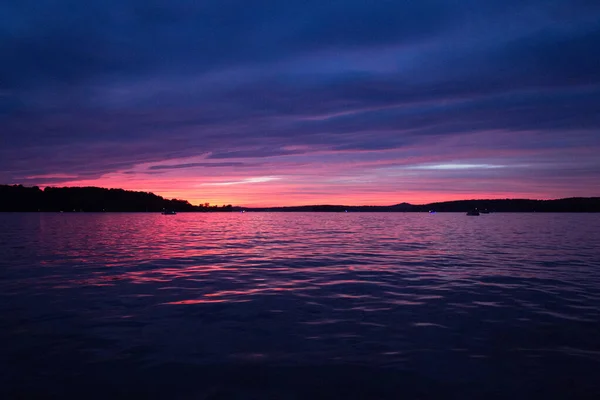 Scènes Lac Seneca Ohio — Photo