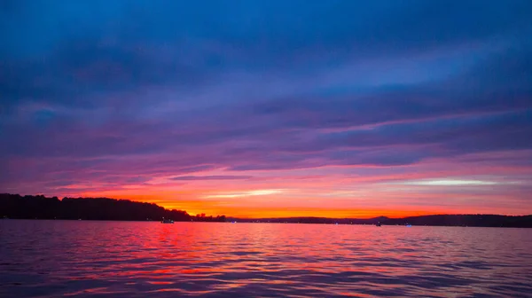 Cenas Seneca Lake Ohio — Fotografia de Stock