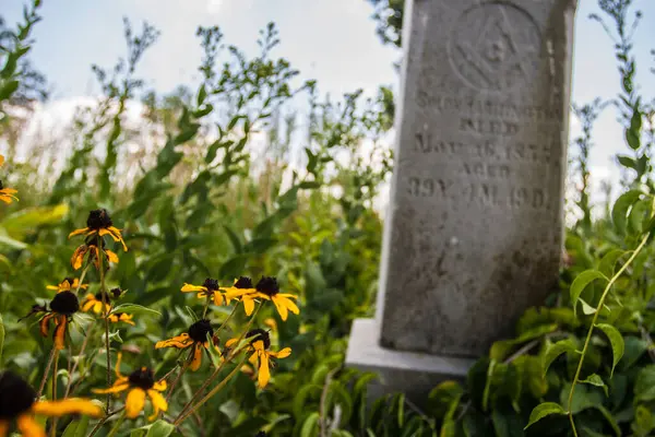 Smith Cemetery State Nature Preserve Ohio — Fotografia de Stock