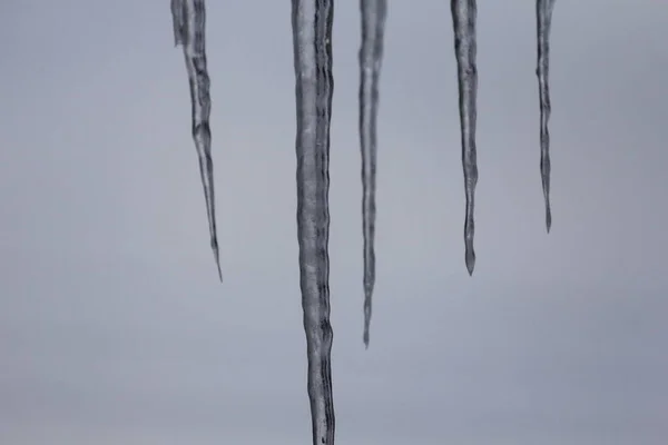 美国俄亥俄州的各种户外冬季场景 — 图库照片