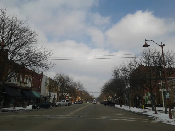 Várias Cenas Inverno Livre Ohio — Fotografia de Stock