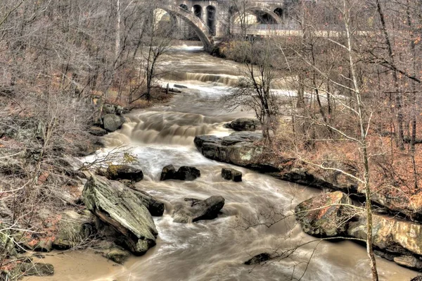 Berea Falls Overlook Berea Ohio — Foto de Stock