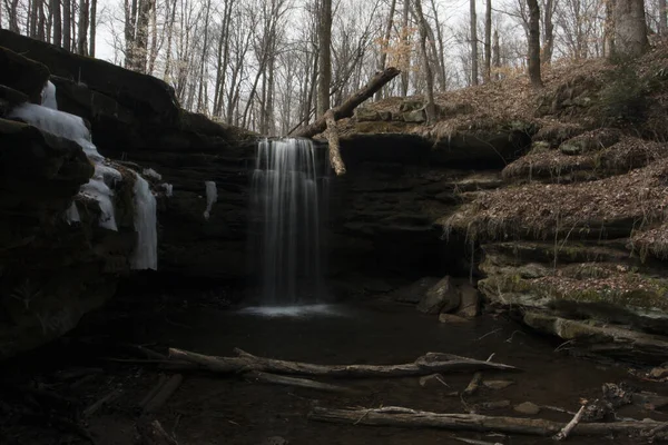 Área Vida Selvagem Beach City Dundee Ohio — Fotografia de Stock