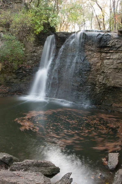 Hayden Run Falls Parkı Columbus Ohio — Stok fotoğraf