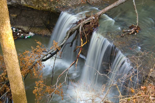 Indian Run Falls Park Dublino Ohio — Foto Stock