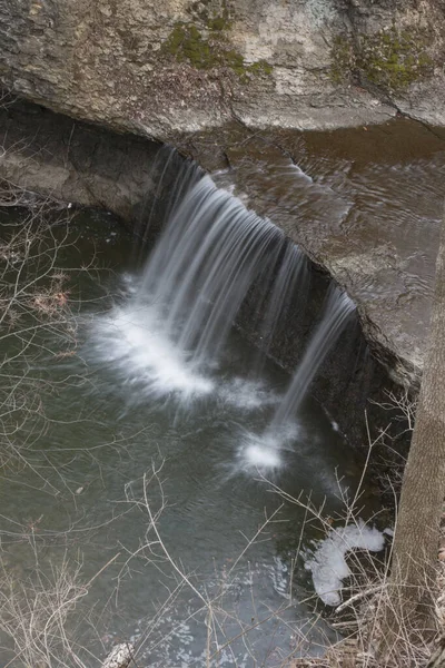 Indian Run Falls Park Dublin Ohio Állam — Stock Fotó