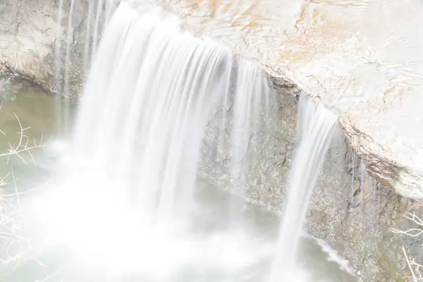 Indian Run Falls Park Dublin Ohio — Stockfoto