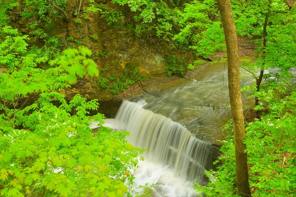 Indian Run Falls Park Dublín Ohio —  Fotos de Stock