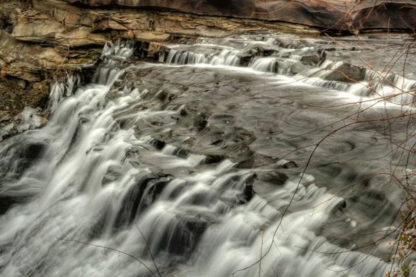 Mill Creek Falls Cleveland Ohio — Foto de Stock