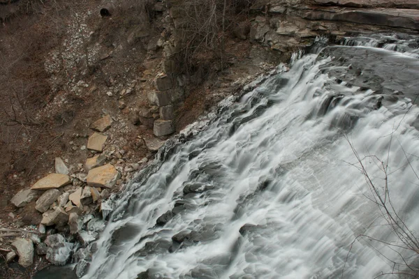 Mill Creek Falls Cleveland Ohio — Stock Photo, Image