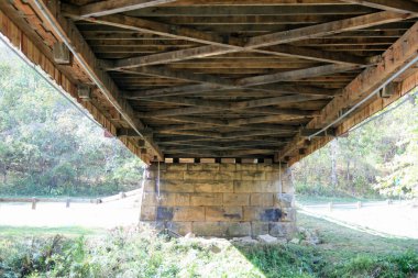 Güneydoğu Ohio 'daki Rinard Köprüsü