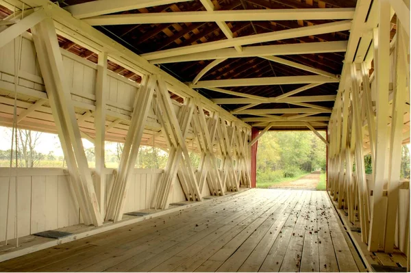 Covered Bridges Union County Ohio — Stock Photo, Image
