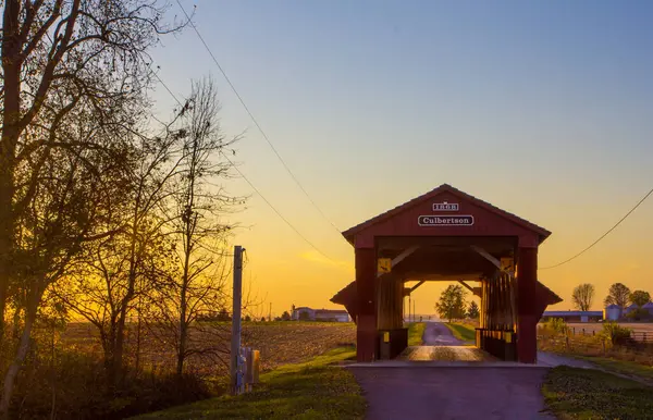 Pontes Cobertas Ohio — Fotografia de Stock