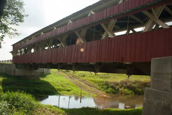 Overdekte Bruggen Union County Ohio — Stockfoto