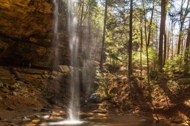 Kül Mağarası, Hocking Hills Eyalet Parkı, Ohio