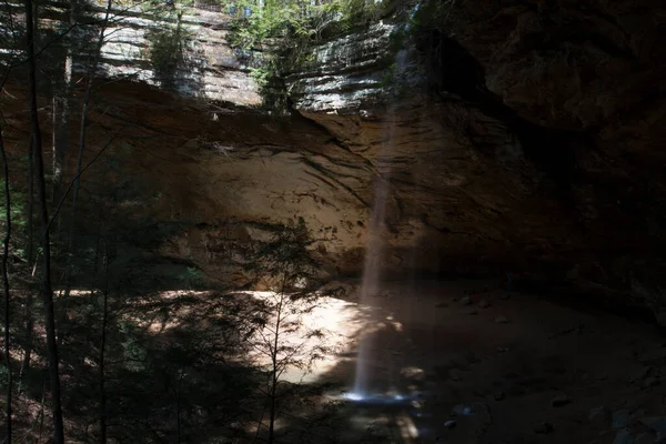 Ash Cave Hocking Hills State Park Ohio — стокове фото