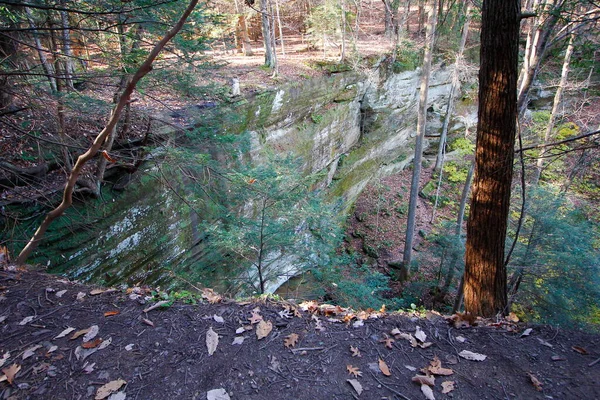 Cantwell Cliffs Hocking Hills State Park Ohio — Stockfoto