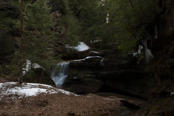 Unidade Cedar Falls Hocking Hills State Park Ohio — Fotografia de Stock