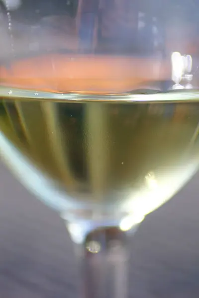 Small Glass White Wine — Stock Photo, Image