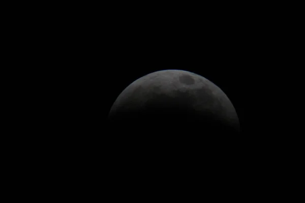 Vista Eclipse Lunar Total — Fotografia de Stock