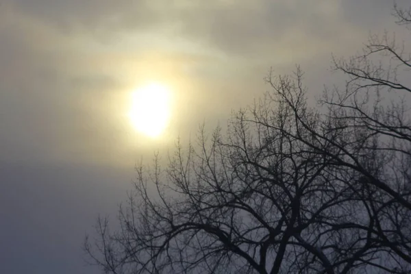 Jour Nuageux Pendant Midi — Photo