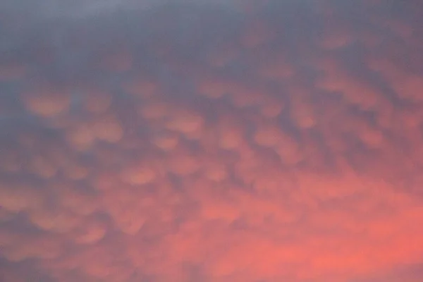 Soluppgång Eller Solnedgång Himmel Med Moln — Stockfoto