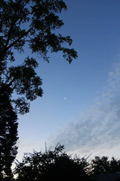 Alba Tramonto Cielo Con Nuvole — Foto Stock