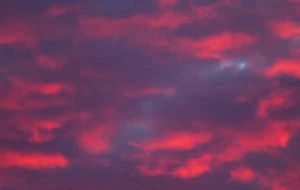 Cielo Amanecer Atardecer Con Nubes —  Fotos de Stock