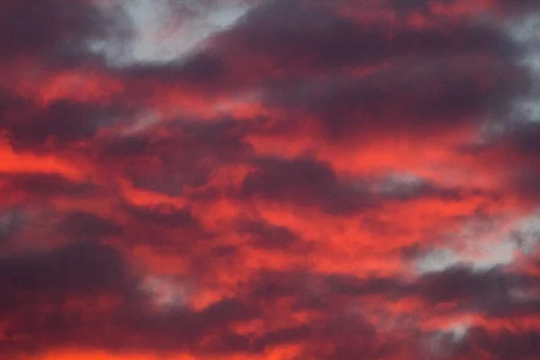 Alba Tramonto Cielo Con Nuvole — Foto Stock