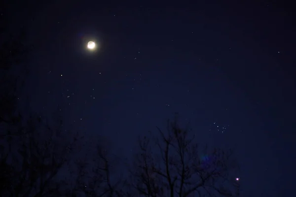 Lua Plêiades — Fotografia de Stock