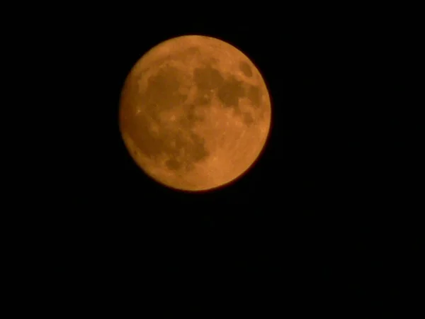 Vista Lua Upclose — Fotografia de Stock