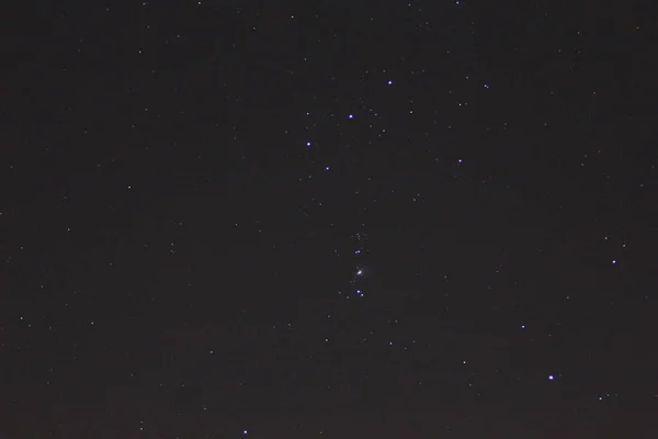 Het Sterrenbeeld Orion Aan Hemel — Stockfoto