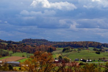 Sonbahar manzarası, Walnut Creek, Ohio