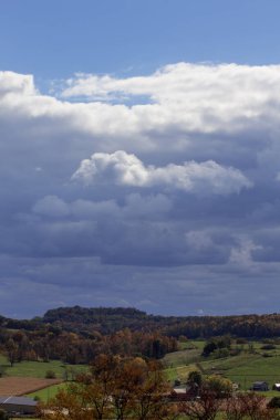 Sonbahar manzarası, Walnut Creek, Ohio