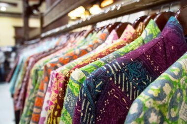 Jogjakarta, Endonezya Batik Dükkanı