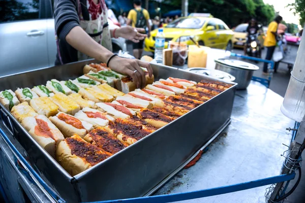 Tajski Street Hawker — Zdjęcie stockowe