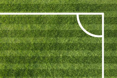 Futbol alanının arka plan