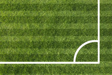 Futbol alanının arka plan