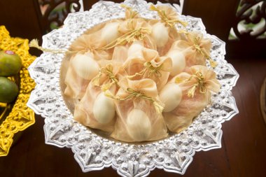 Düğün töreninde Tayland gıda