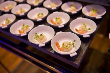 Düğün parti aperatifler