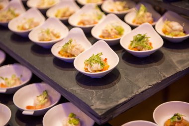 Düğün parti aperatifler