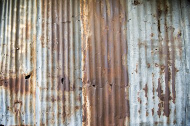 Grunge eski çinko arka plan