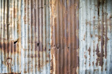 Grunge eski çinko arka plan