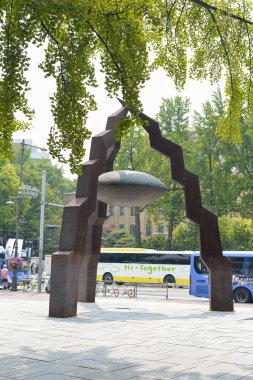 Kore, Güney Kore - 21 Mayıs: Kore sokakta 21,2016 SEO olabilir