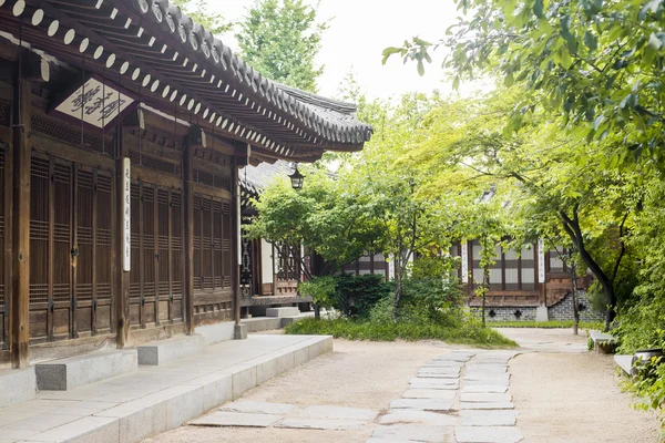 Seoul, Zuid-Korea - 22 mei: Hahoe Folk village in Zuid-Korea. M — Stockfoto