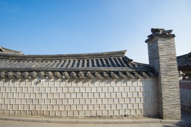 Eski Kore duvar doku