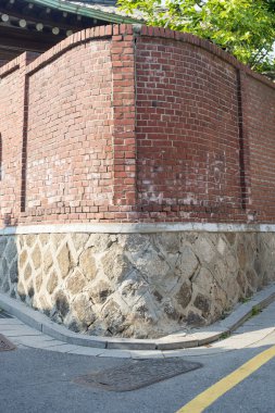 Eski Kore duvar doku 